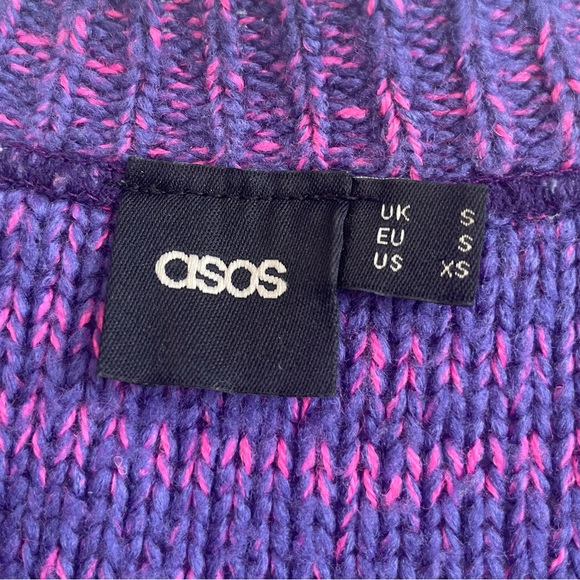 ASOS Bright Boyfriend Space Dye Sweater - Picture 8 of 9